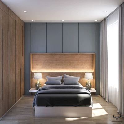 Simply Contemporary Master Bedroom